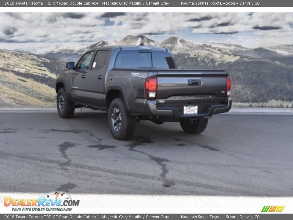 2018 Toyota Tacoma TRD Off Road Double Cab 4x4 Magnetic Gray Metallic / Cement Gray Photo #3