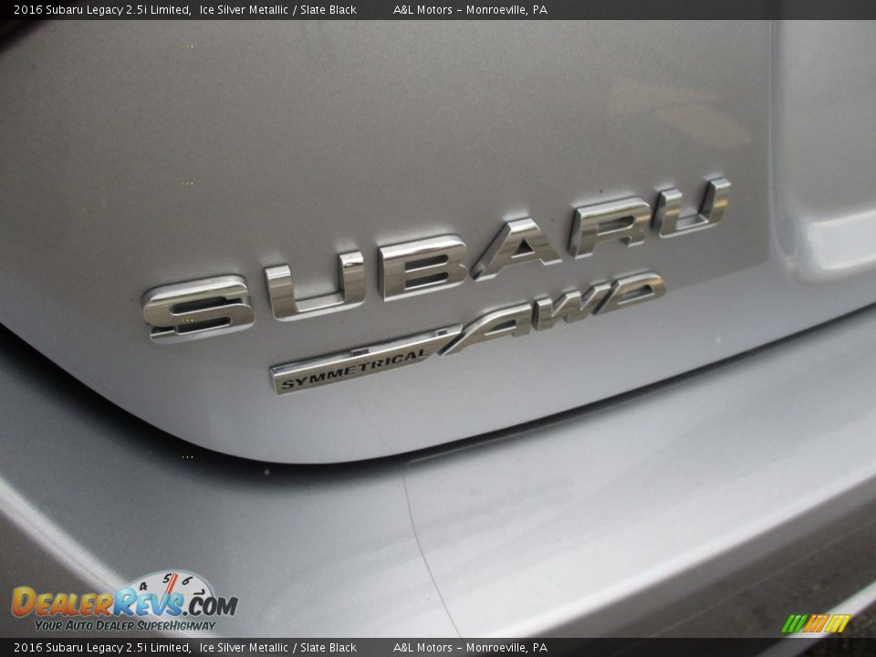 2016 Subaru Legacy 2.5i Limited Ice Silver Metallic / Slate Black Photo #6