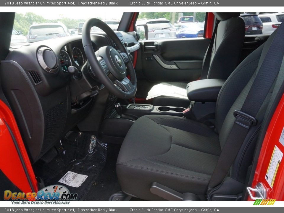 2018 Jeep Wrangler Unlimited Sport 4x4 Firecracker Red / Black Photo #5