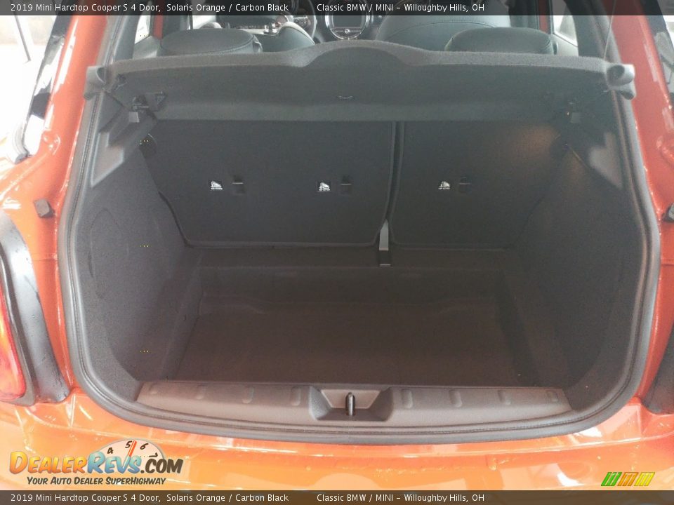 2019 Mini Hardtop Cooper S 4 Door Solaris Orange / Carbon Black Photo #8
