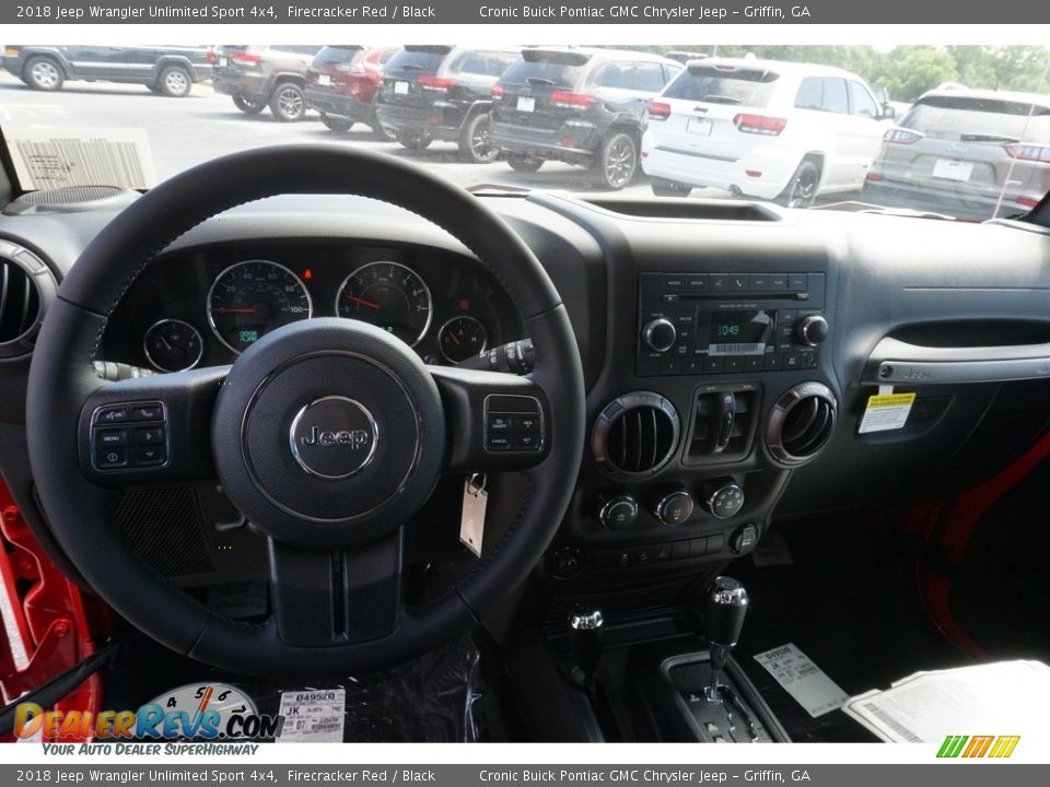 2018 Jeep Wrangler Unlimited Sport 4x4 Firecracker Red / Black Photo #6