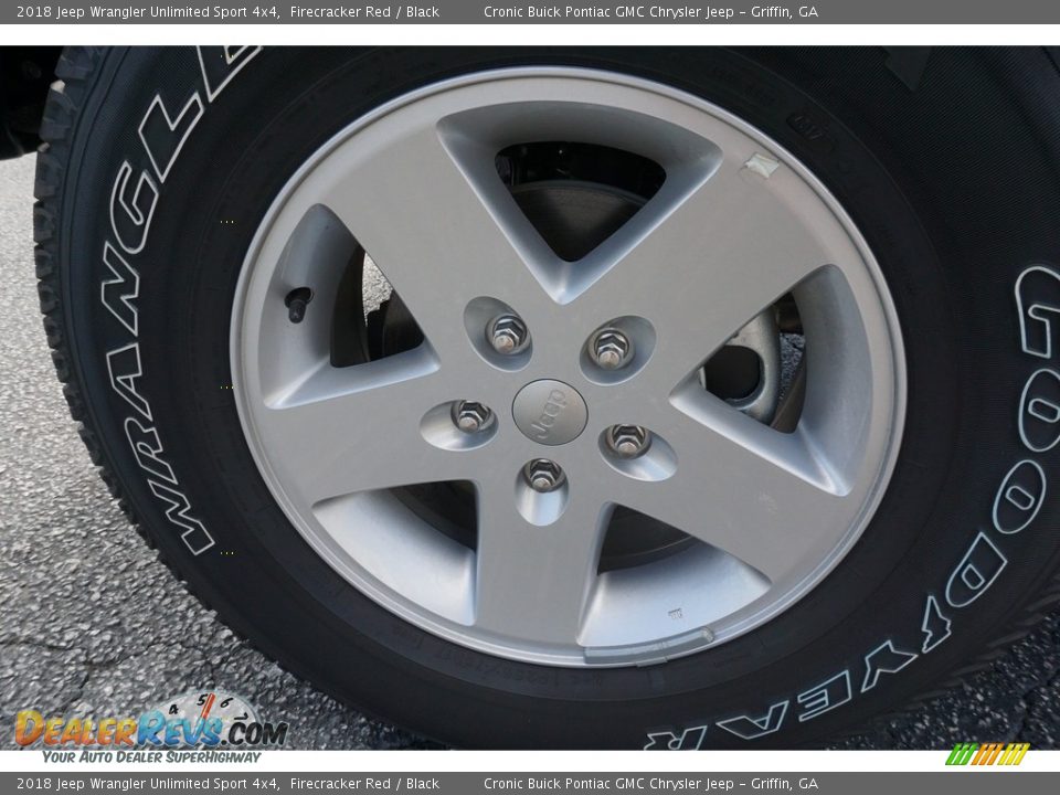 2018 Jeep Wrangler Unlimited Sport 4x4 Firecracker Red / Black Photo #8
