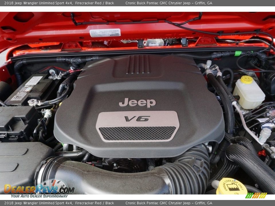 2018 Jeep Wrangler Unlimited Sport 4x4 Firecracker Red / Black Photo #9