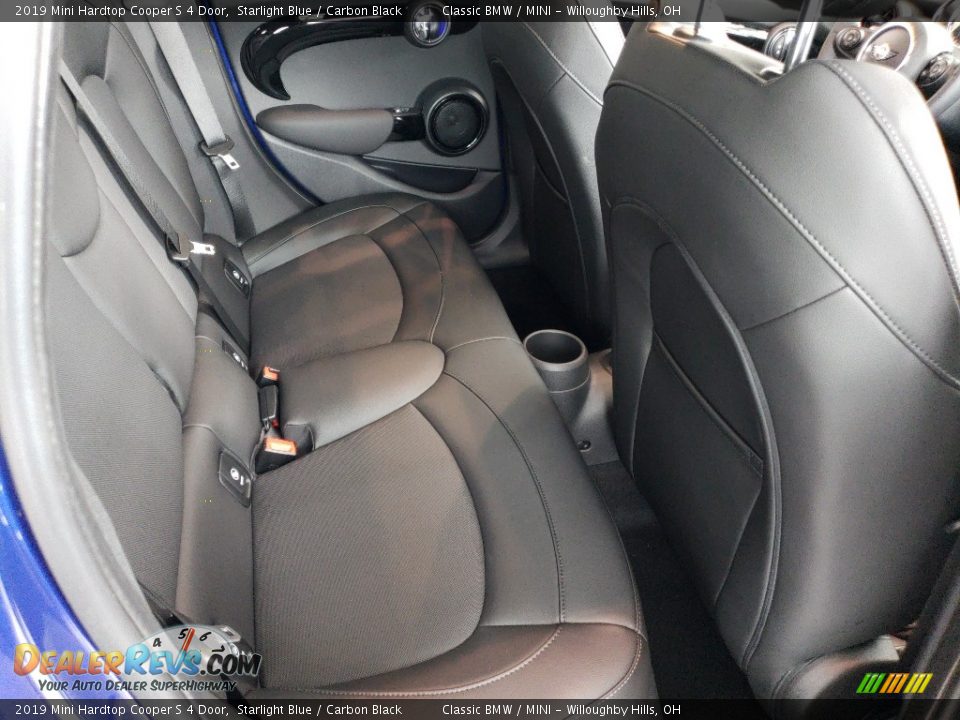 Rear Seat of 2019 Mini Hardtop Cooper S 4 Door Photo #7