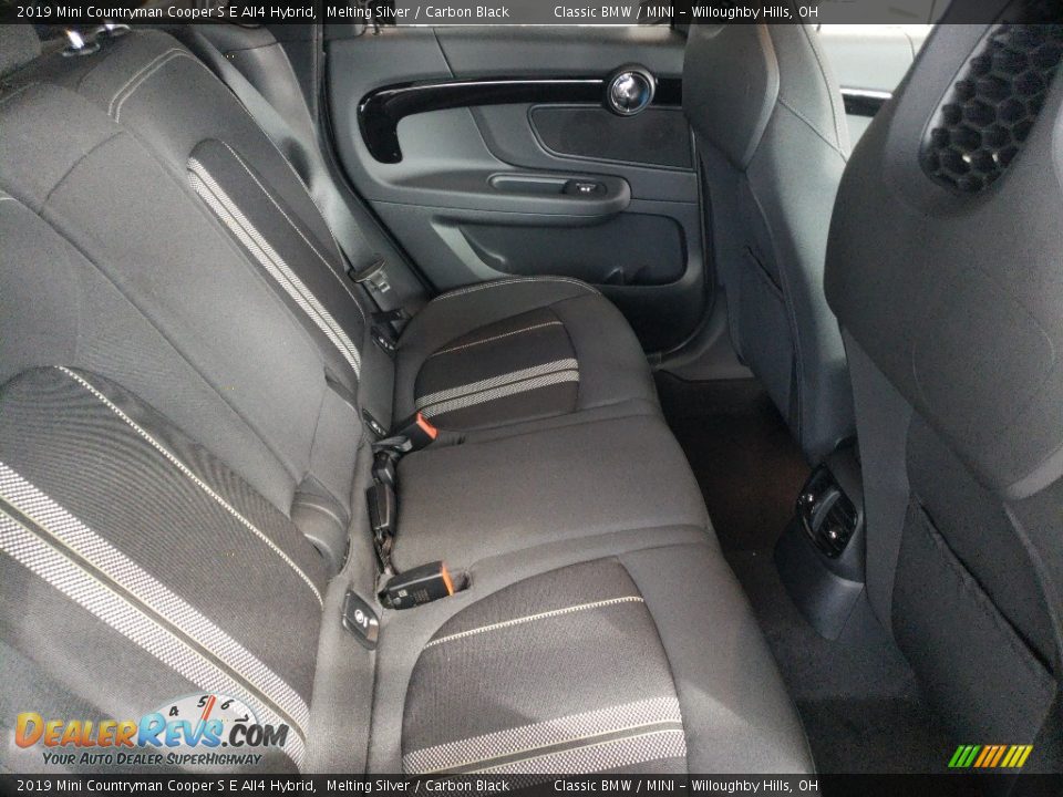 Rear Seat of 2019 Mini Countryman Cooper S E All4 Hybrid Photo #7