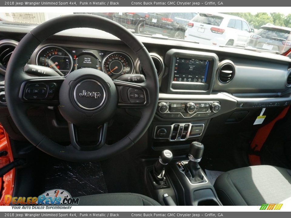 2018 Jeep Wrangler Unlimited Sport 4x4 Punk n Metallic / Black Photo #6