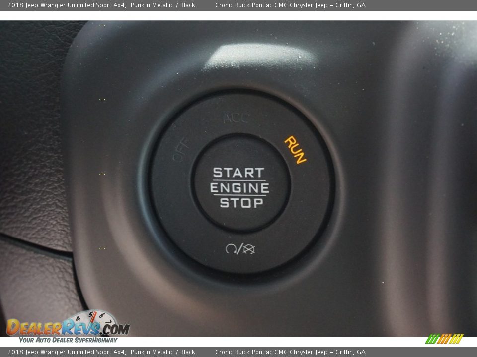 2018 Jeep Wrangler Unlimited Sport 4x4 Punk n Metallic / Black Photo #8