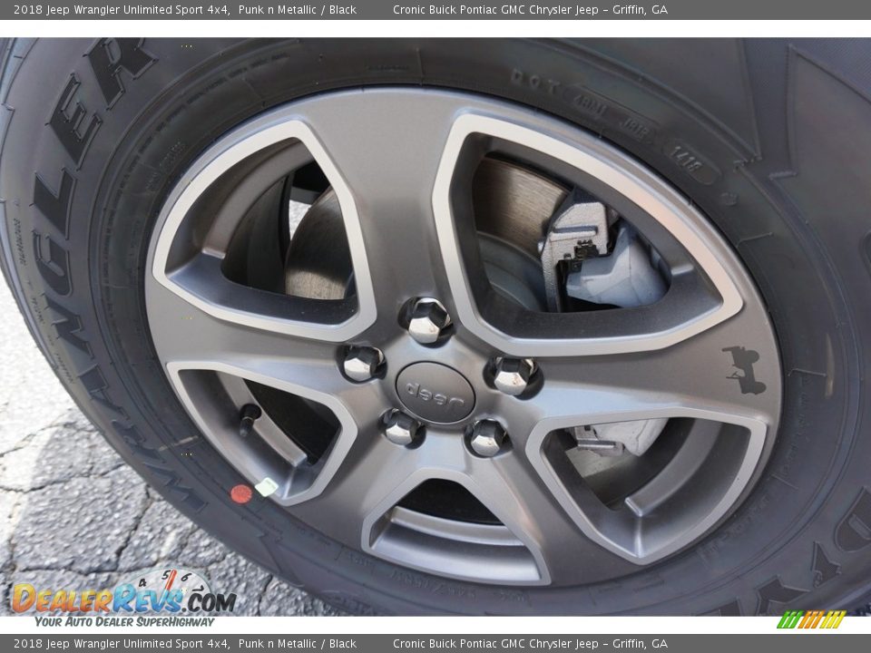 2018 Jeep Wrangler Unlimited Sport 4x4 Wheel Photo #9