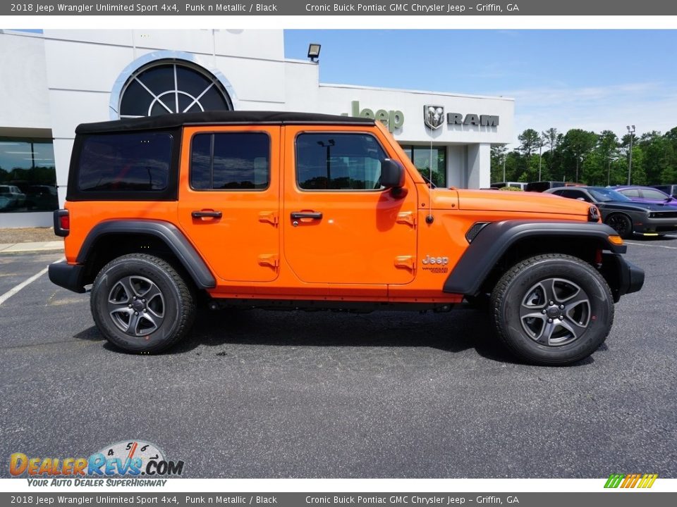 Punk n Metallic 2018 Jeep Wrangler Unlimited Sport 4x4 Photo #11