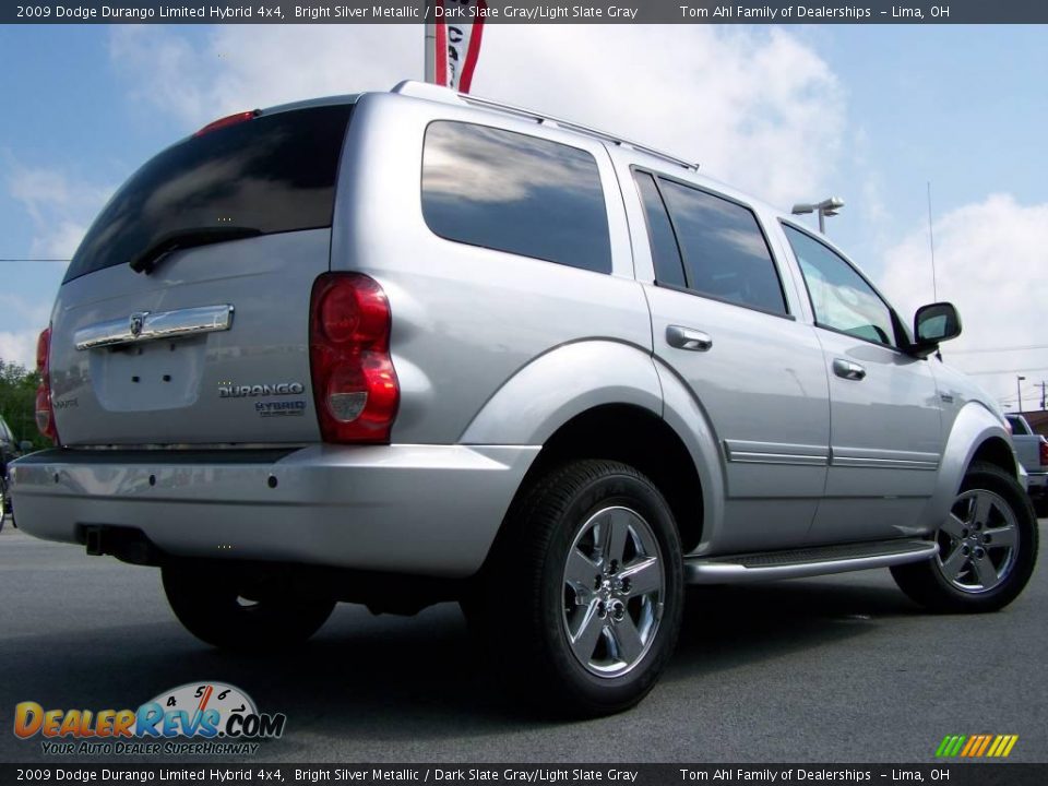 2009 Dodge Durango Limited Hybrid 4x4 Bright Silver Metallic / Dark Slate Gray/Light Slate Gray Photo #2
