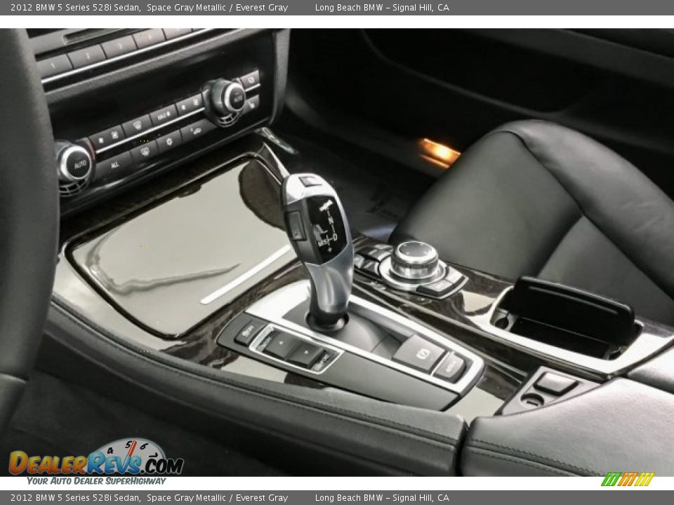 2012 BMW 5 Series 528i Sedan Space Gray Metallic / Everest Gray Photo #18