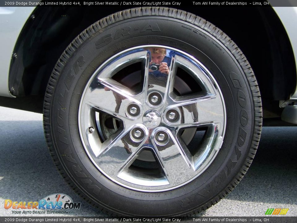 2009 Dodge Durango Limited Hybrid 4x4 Bright Silver Metallic / Dark Slate Gray/Light Slate Gray Photo #8
