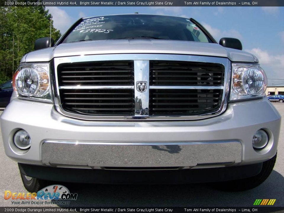 2009 Dodge Durango Limited Hybrid 4x4 Bright Silver Metallic / Dark Slate Gray/Light Slate Gray Photo #9