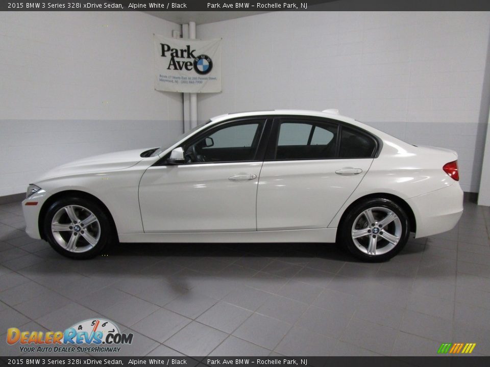 2015 BMW 3 Series 328i xDrive Sedan Alpine White / Black Photo #2