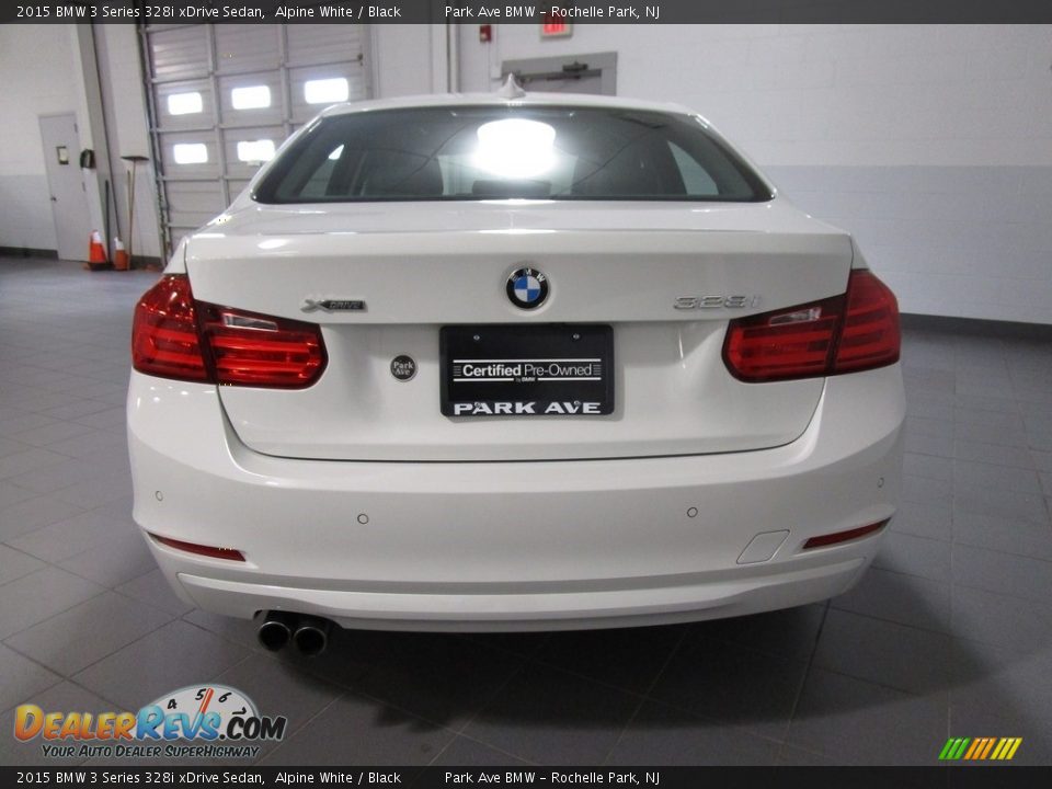 2015 BMW 3 Series 328i xDrive Sedan Alpine White / Black Photo #4