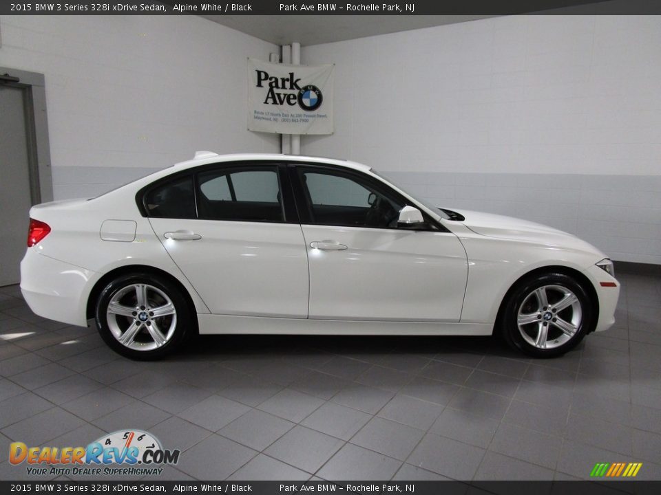 2015 BMW 3 Series 328i xDrive Sedan Alpine White / Black Photo #6