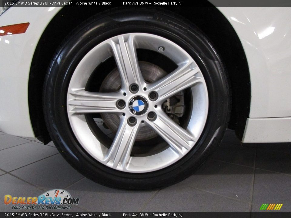 2015 BMW 3 Series 328i xDrive Sedan Alpine White / Black Photo #32