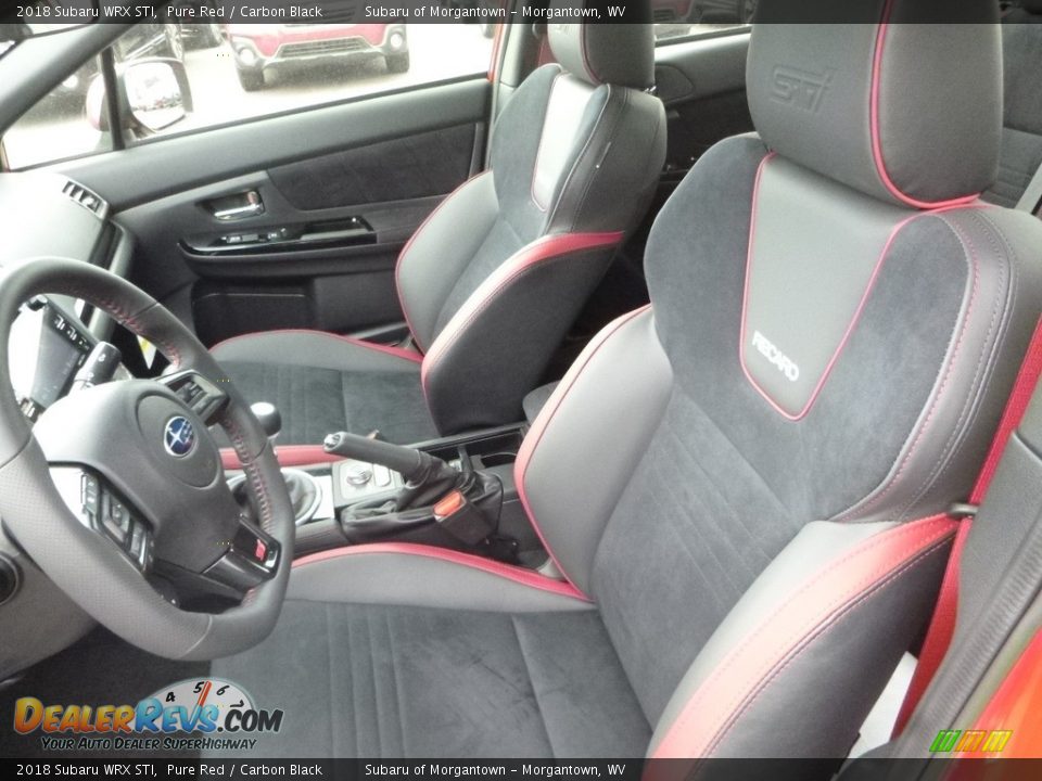 Front Seat of 2018 Subaru WRX STI Photo #14