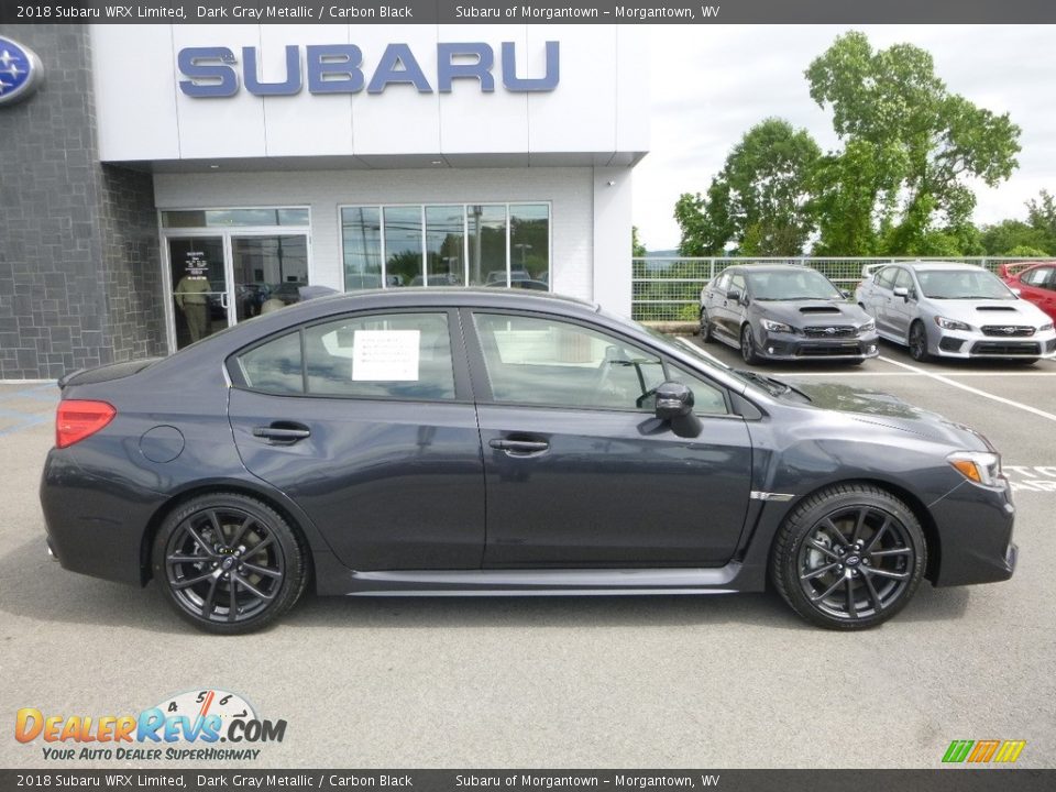 2018 Subaru WRX Limited Dark Gray Metallic / Carbon Black Photo #3
