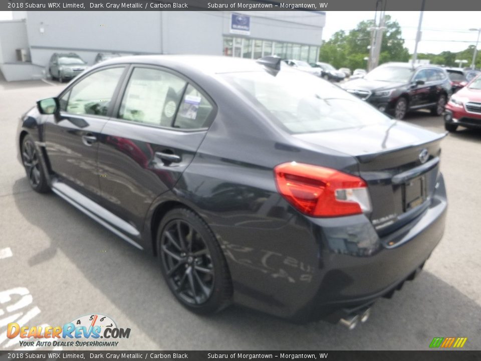 2018 Subaru WRX Limited Dark Gray Metallic / Carbon Black Photo #6