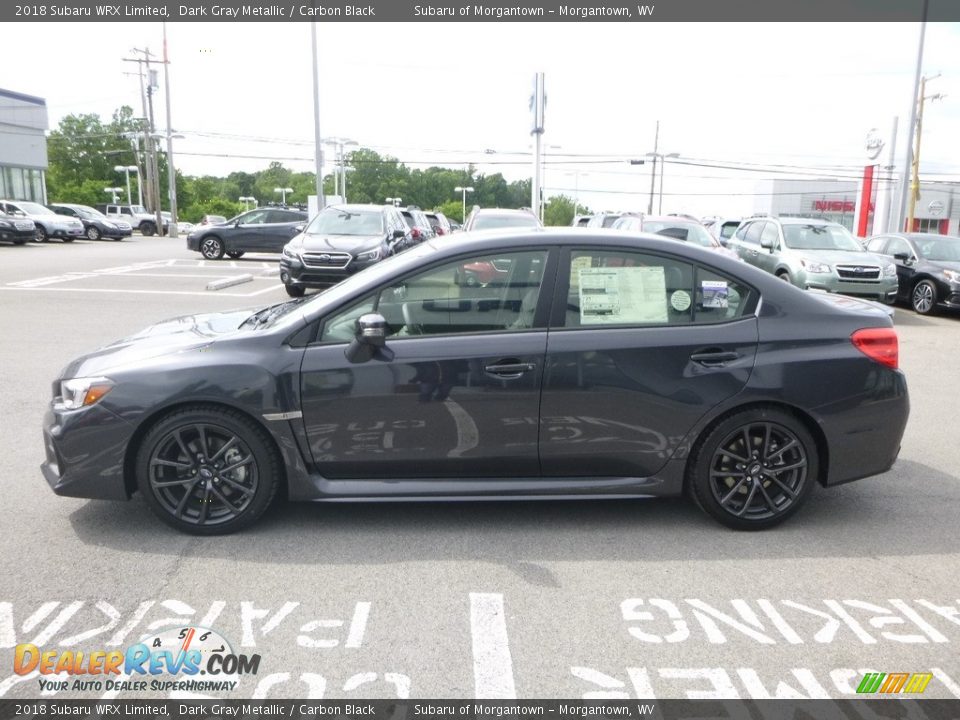 2018 Subaru WRX Limited Dark Gray Metallic / Carbon Black Photo #7