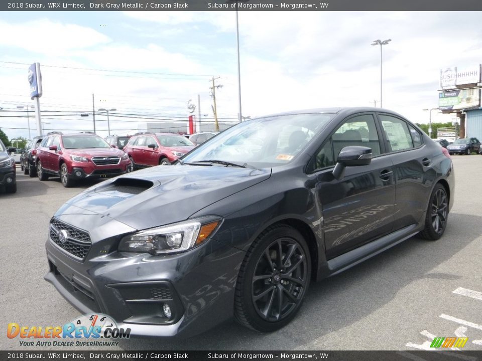 2018 Subaru WRX Limited Dark Gray Metallic / Carbon Black Photo #8