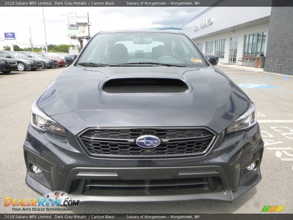 2018 Subaru WRX Limited Dark Gray Metallic / Carbon Black Photo #9