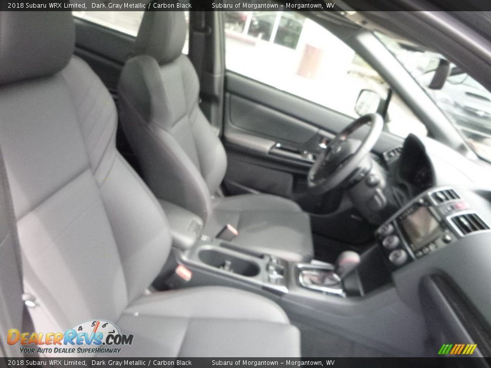 2018 Subaru WRX Limited Dark Gray Metallic / Carbon Black Photo #10