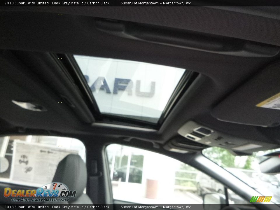 2018 Subaru WRX Limited Dark Gray Metallic / Carbon Black Photo #11