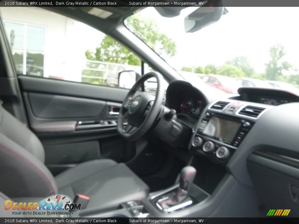 2018 Subaru WRX Limited Dark Gray Metallic / Carbon Black Photo #12