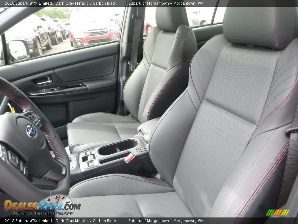 2018 Subaru WRX Limited Dark Gray Metallic / Carbon Black Photo #15