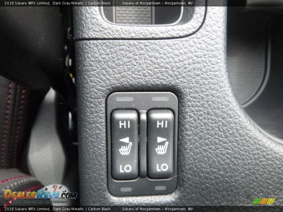 2018 Subaru WRX Limited Dark Gray Metallic / Carbon Black Photo #20