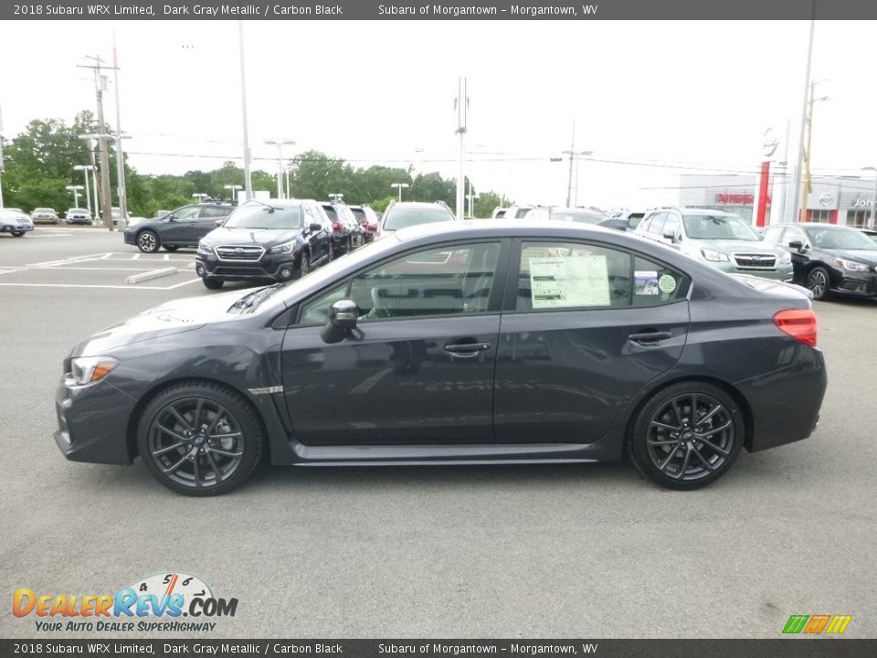 2018 Subaru WRX Limited Dark Gray Metallic / Carbon Black Photo #7