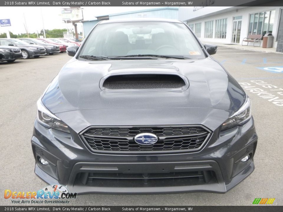2018 Subaru WRX Limited Dark Gray Metallic / Carbon Black Photo #9