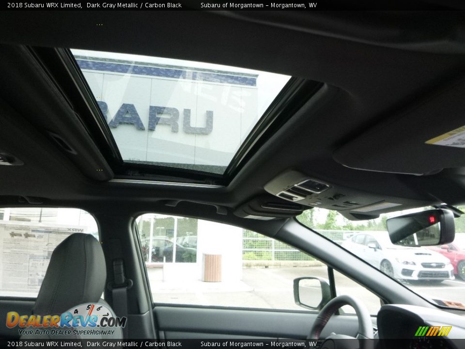 2018 Subaru WRX Limited Dark Gray Metallic / Carbon Black Photo #12