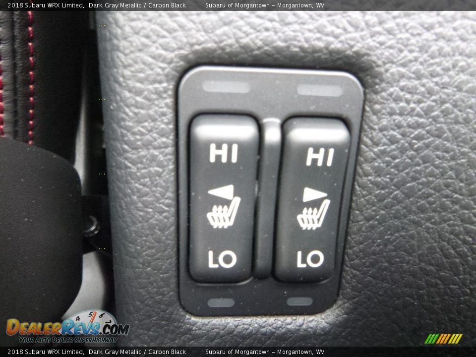 2018 Subaru WRX Limited Dark Gray Metallic / Carbon Black Photo #20