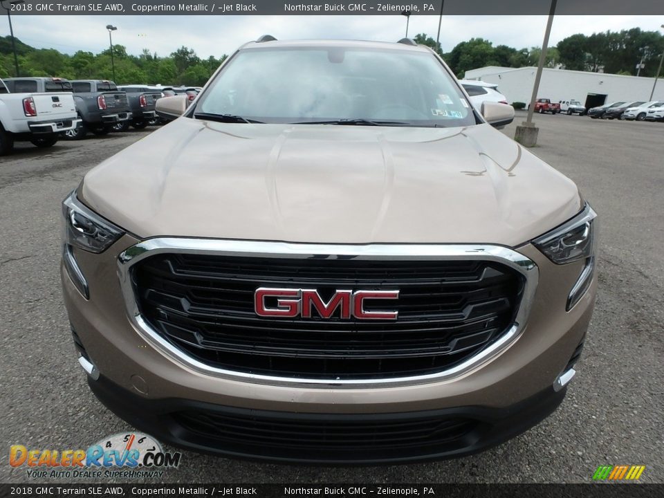2018 GMC Terrain SLE AWD Coppertino Metallic / ­Jet Black Photo #2