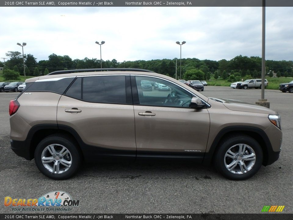 2018 GMC Terrain SLE AWD Coppertino Metallic / ­Jet Black Photo #4
