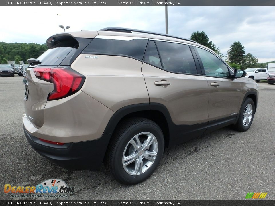 2018 GMC Terrain SLE AWD Coppertino Metallic / ­Jet Black Photo #5