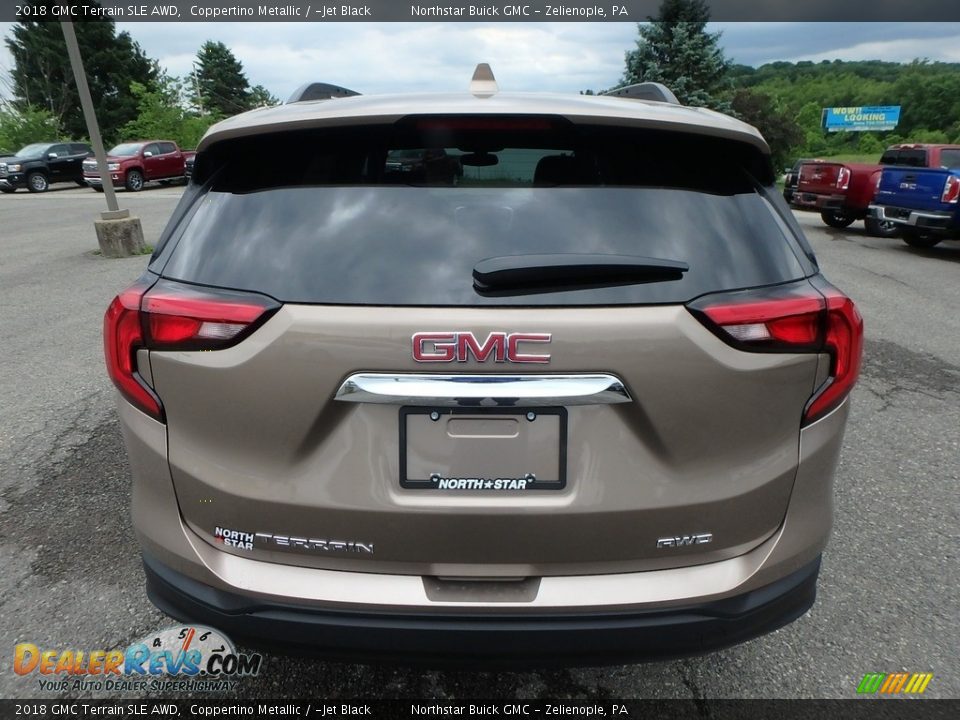 2018 GMC Terrain SLE AWD Coppertino Metallic / ­Jet Black Photo #6