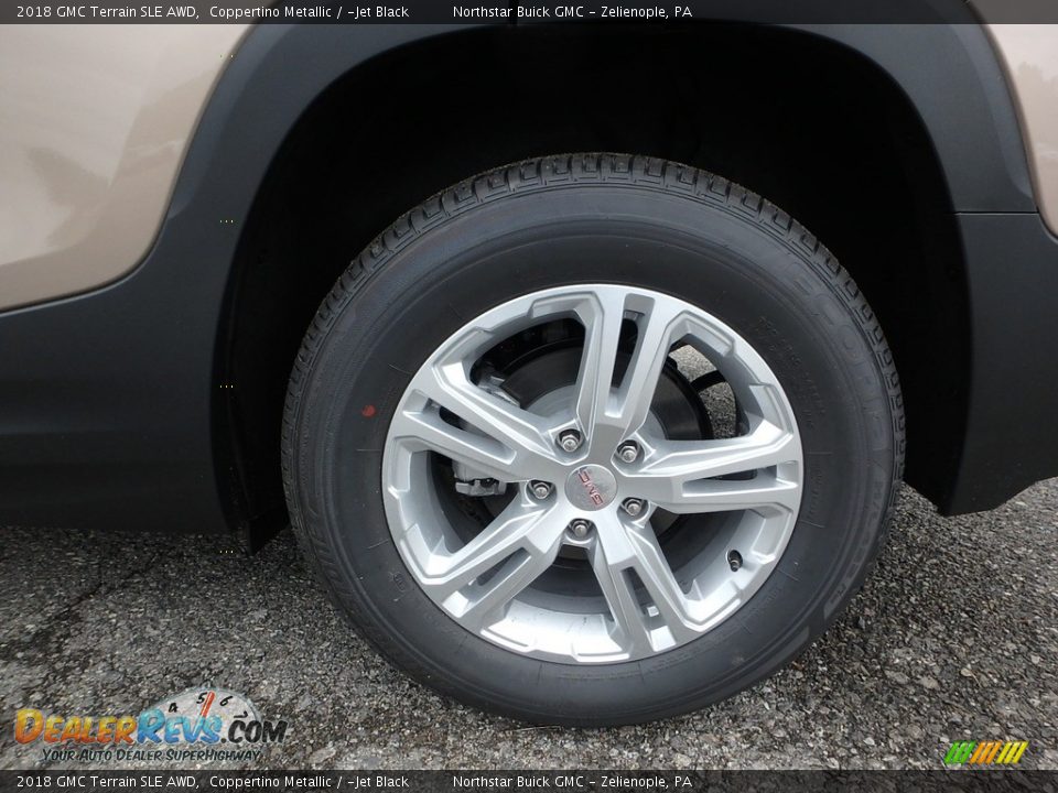 2018 GMC Terrain SLE AWD Coppertino Metallic / ­Jet Black Photo #9