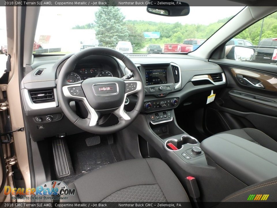 2018 GMC Terrain SLE AWD Coppertino Metallic / ­Jet Black Photo #12