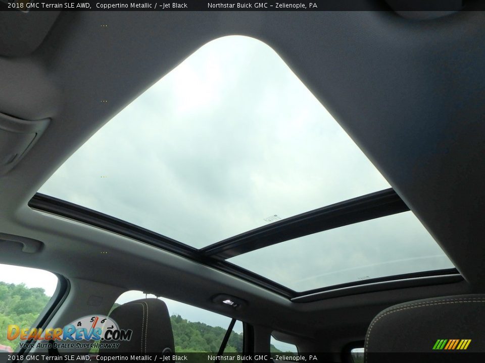 2018 GMC Terrain SLE AWD Coppertino Metallic / ­Jet Black Photo #16