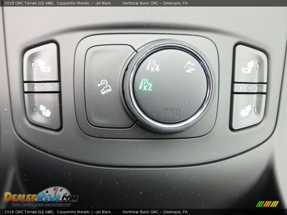 2018 GMC Terrain SLE AWD Coppertino Metallic / ­Jet Black Photo #18