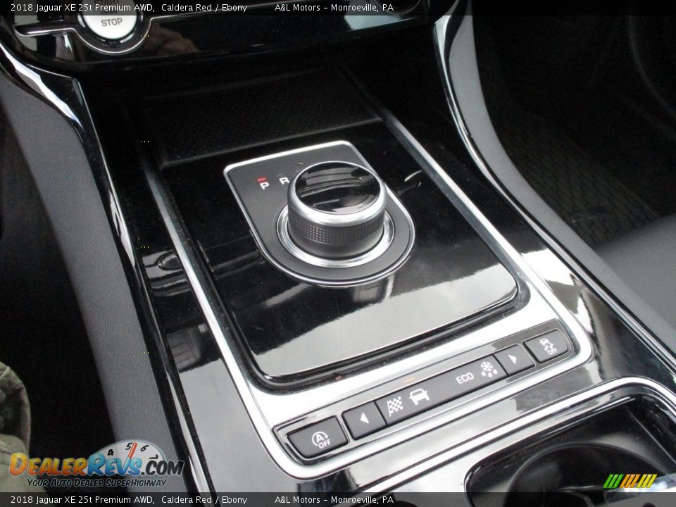 Controls of 2018 Jaguar XE 25t Premium AWD Photo #16