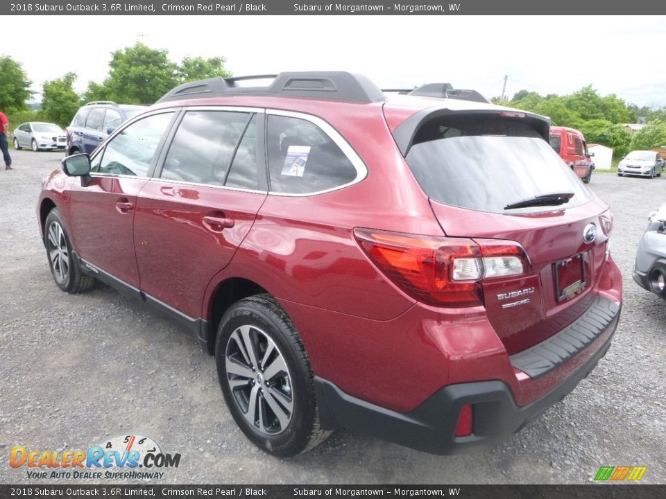 2018 Subaru Outback 3.6R Limited Crimson Red Pearl / Black Photo #6