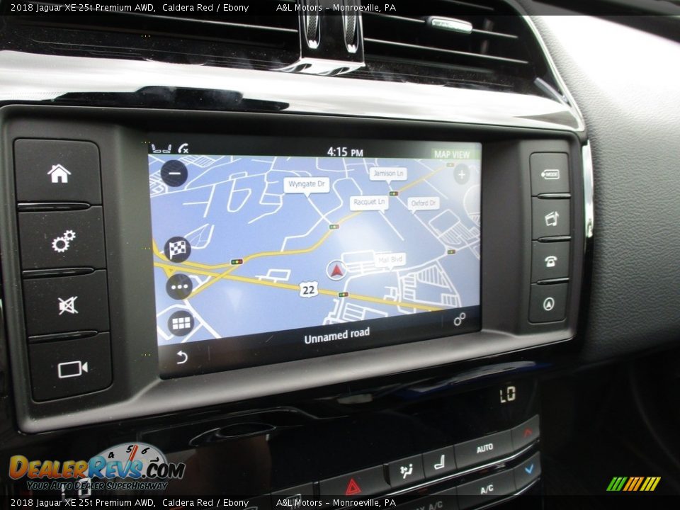 Navigation of 2018 Jaguar XE 25t Premium AWD Photo #17