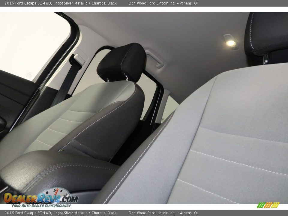 2016 Ford Escape SE 4WD Ingot Silver Metallic / Charcoal Black Photo #35