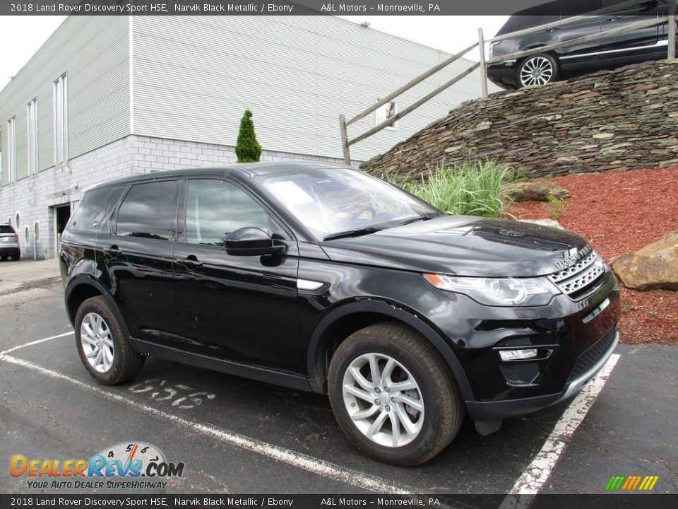 2018 Land Rover Discovery Sport HSE Narvik Black Metallic / Ebony Photo #1