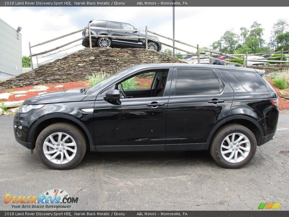 2018 Land Rover Discovery Sport HSE Narvik Black Metallic / Ebony Photo #6